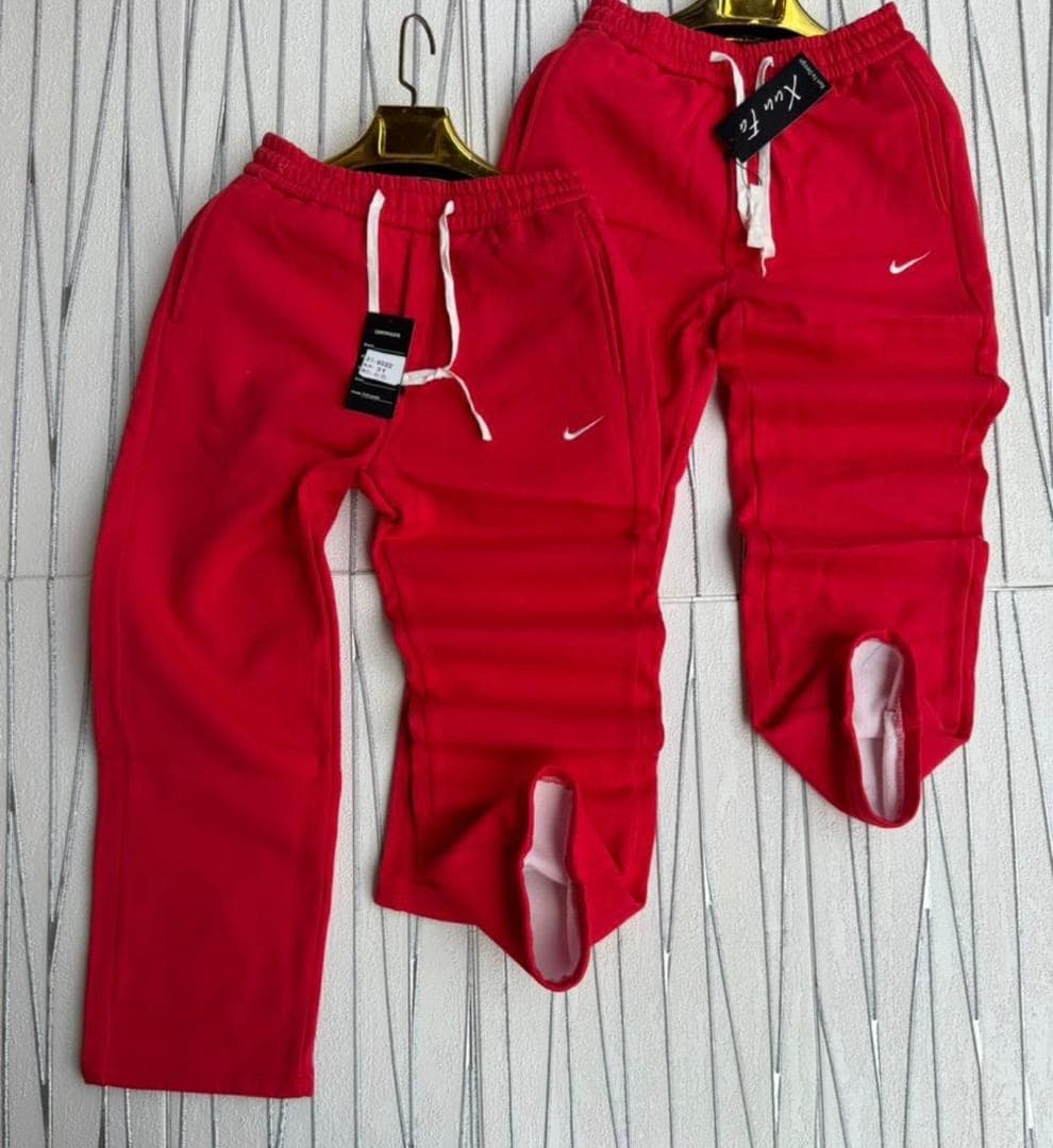 Nike Sportswear red sweatpants