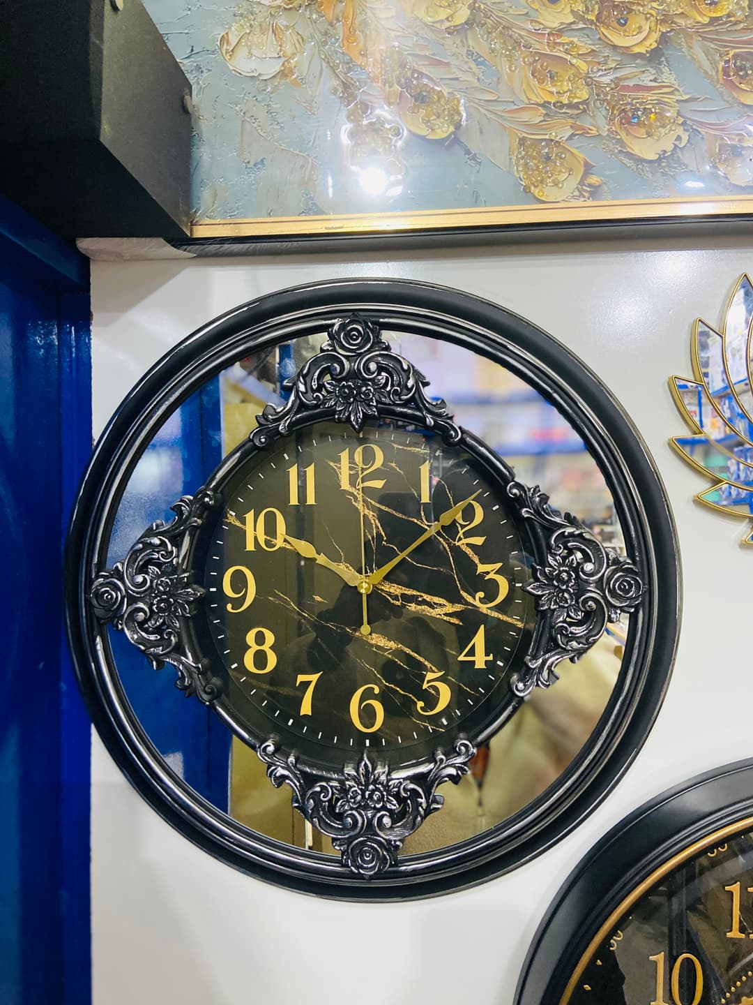ornate wall clock