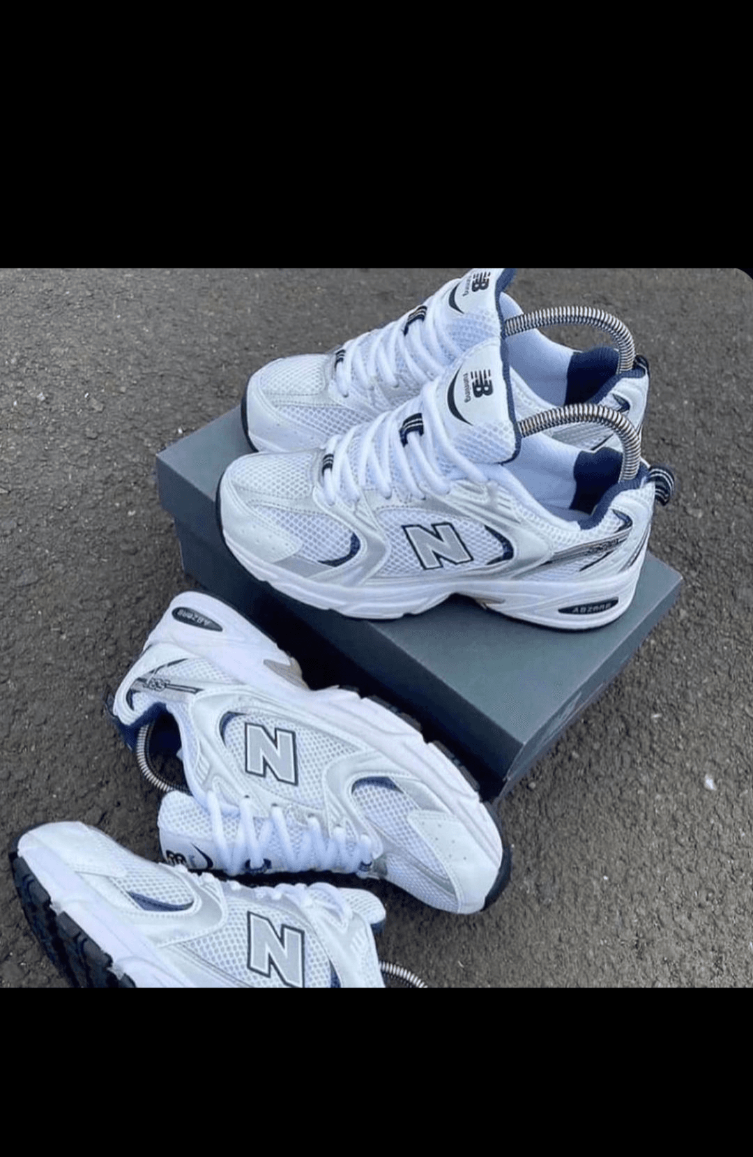 New Balance 530 "White Silver Navy" image 1