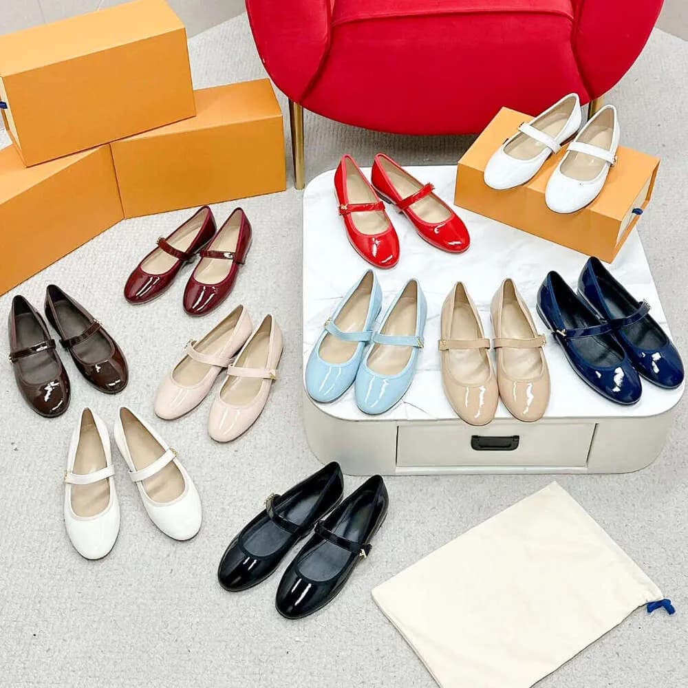 Zara burgundy ballet flats image 1