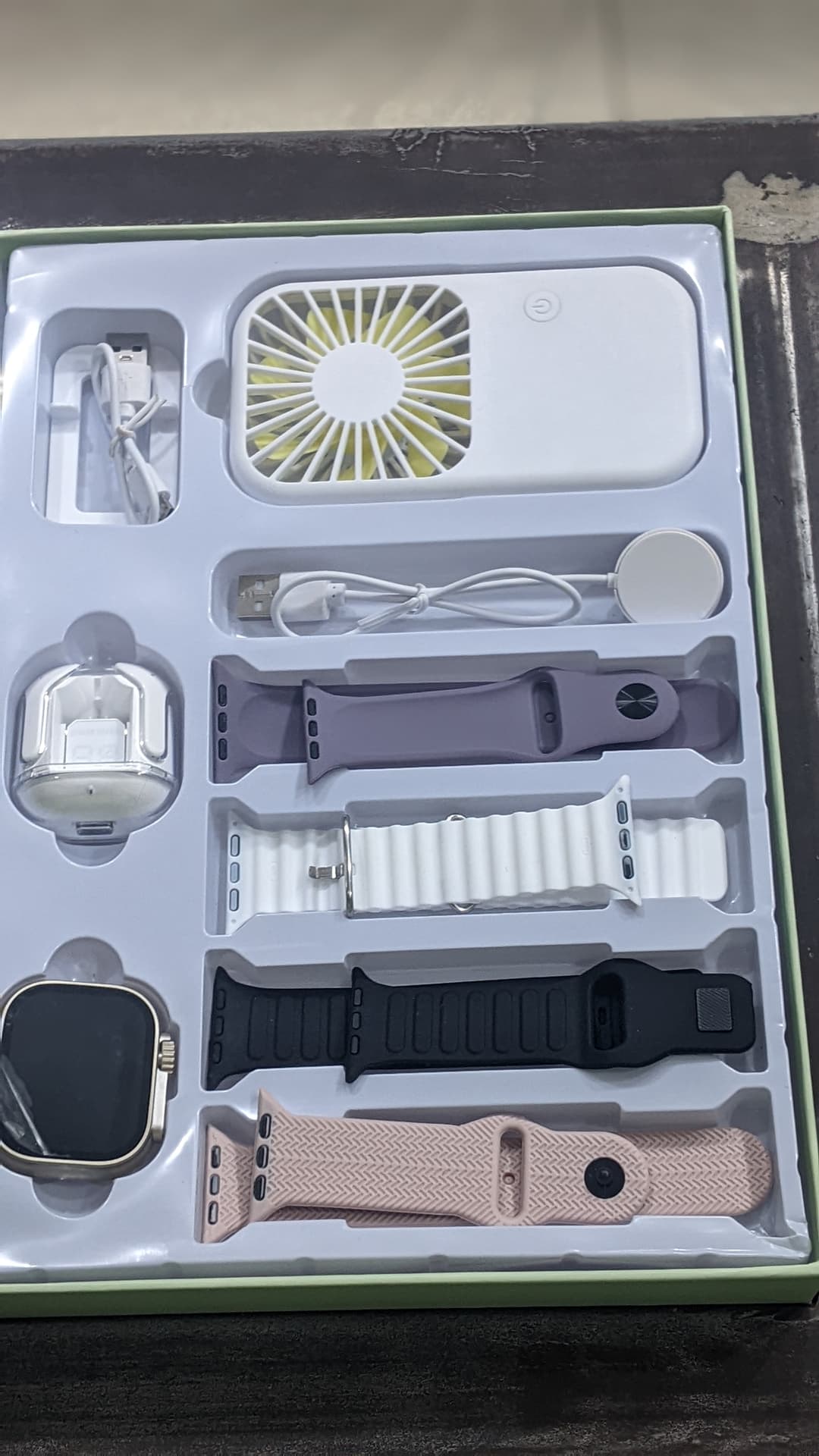 D96 Plus Smart Watch combo set image 1